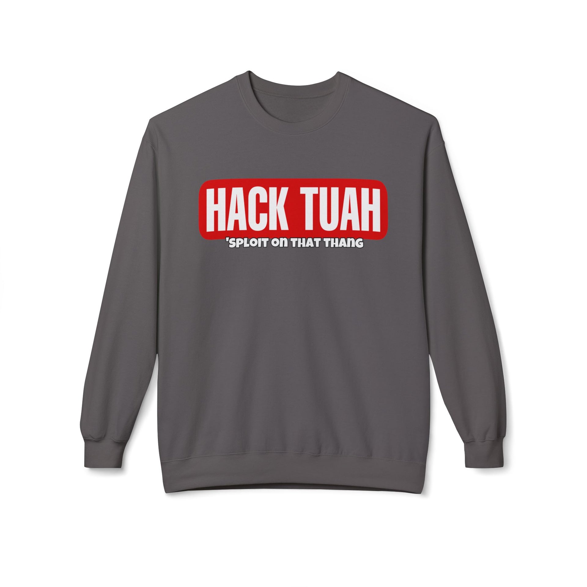 Hack tuah Unisex Midweight Softstyle Fleece Crewneck Sweatshirt