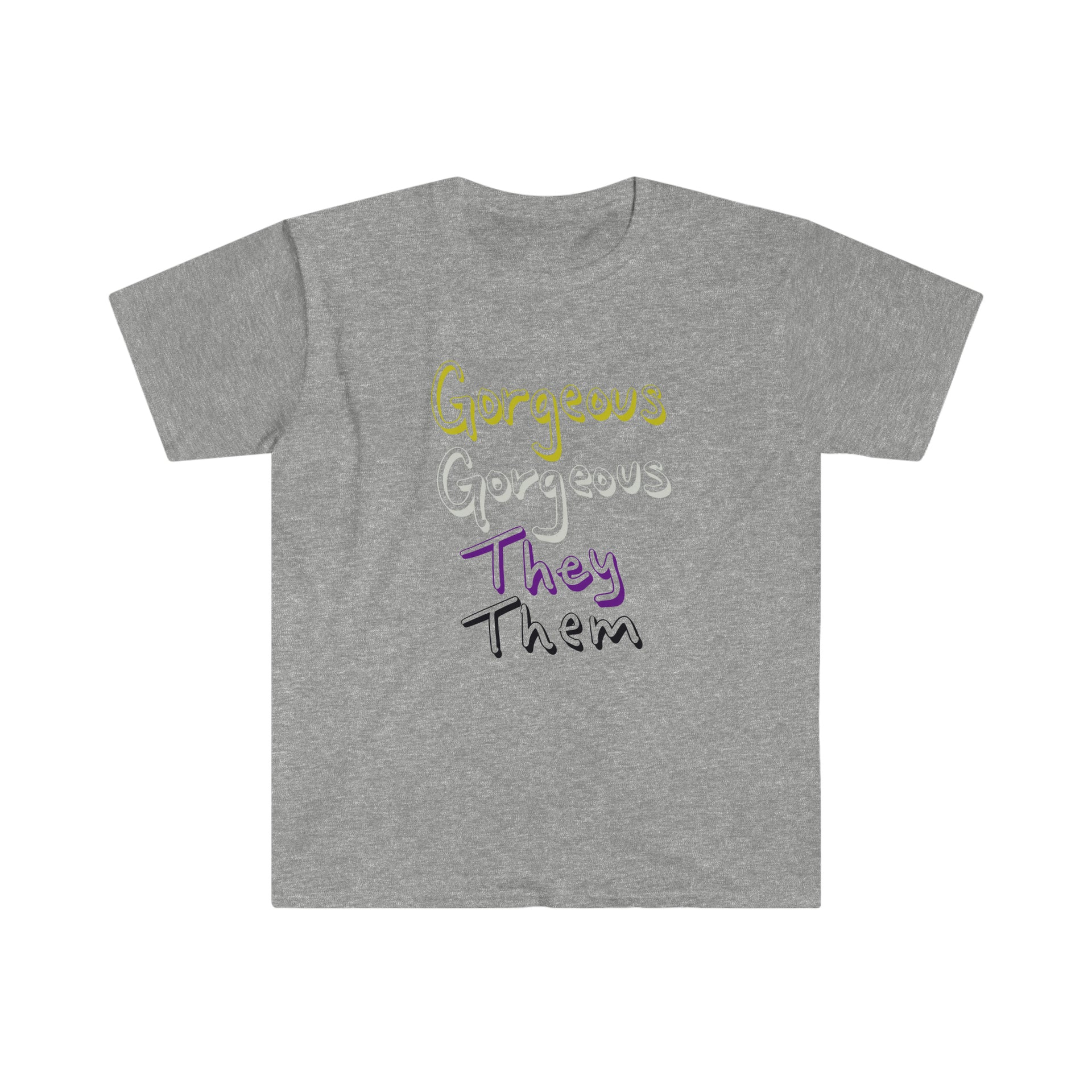Gorgeous They genderless Softstyle T-Shirt