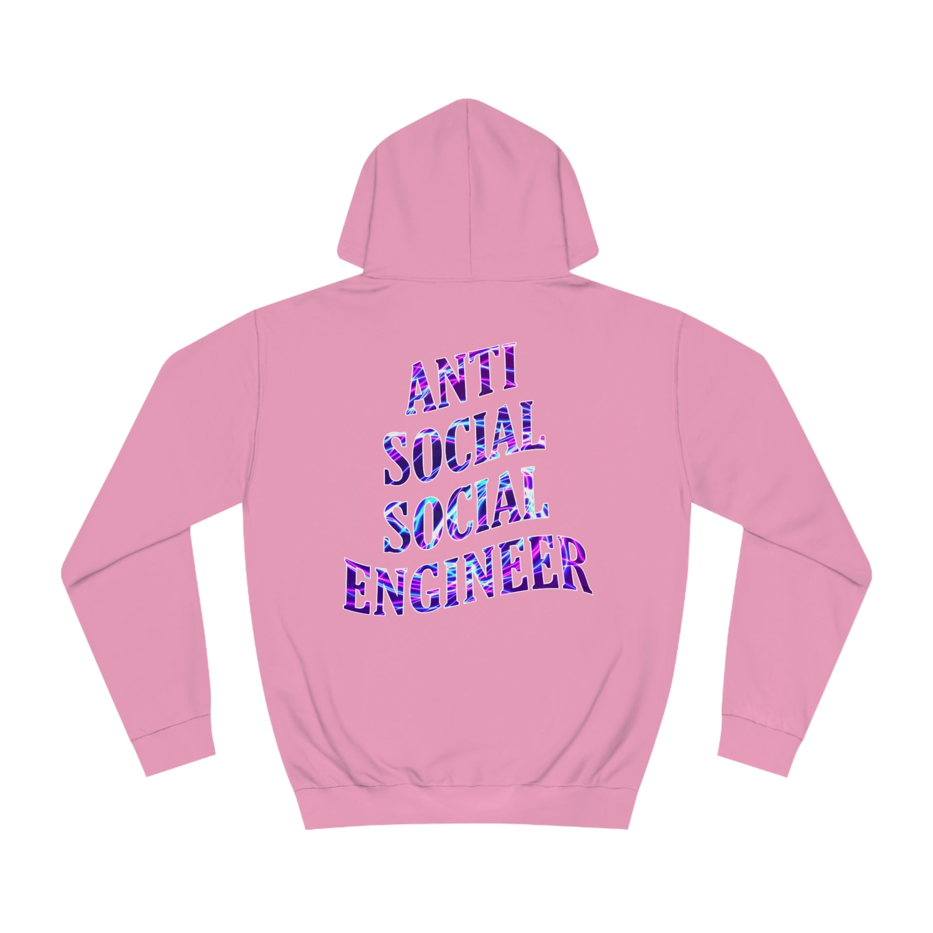 Antisocial Social Engineer Unisex College Hoodie