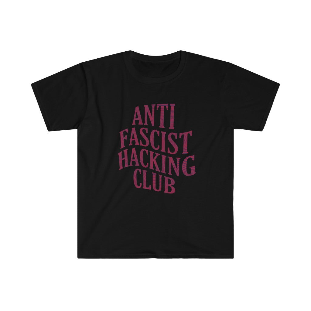 Antifascist hacking club Softstyle T-Shirt