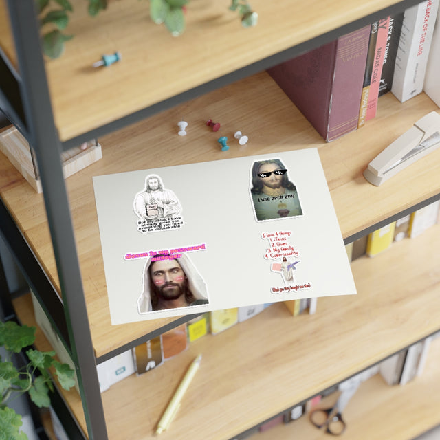 CyberJesus Sticker Sheets