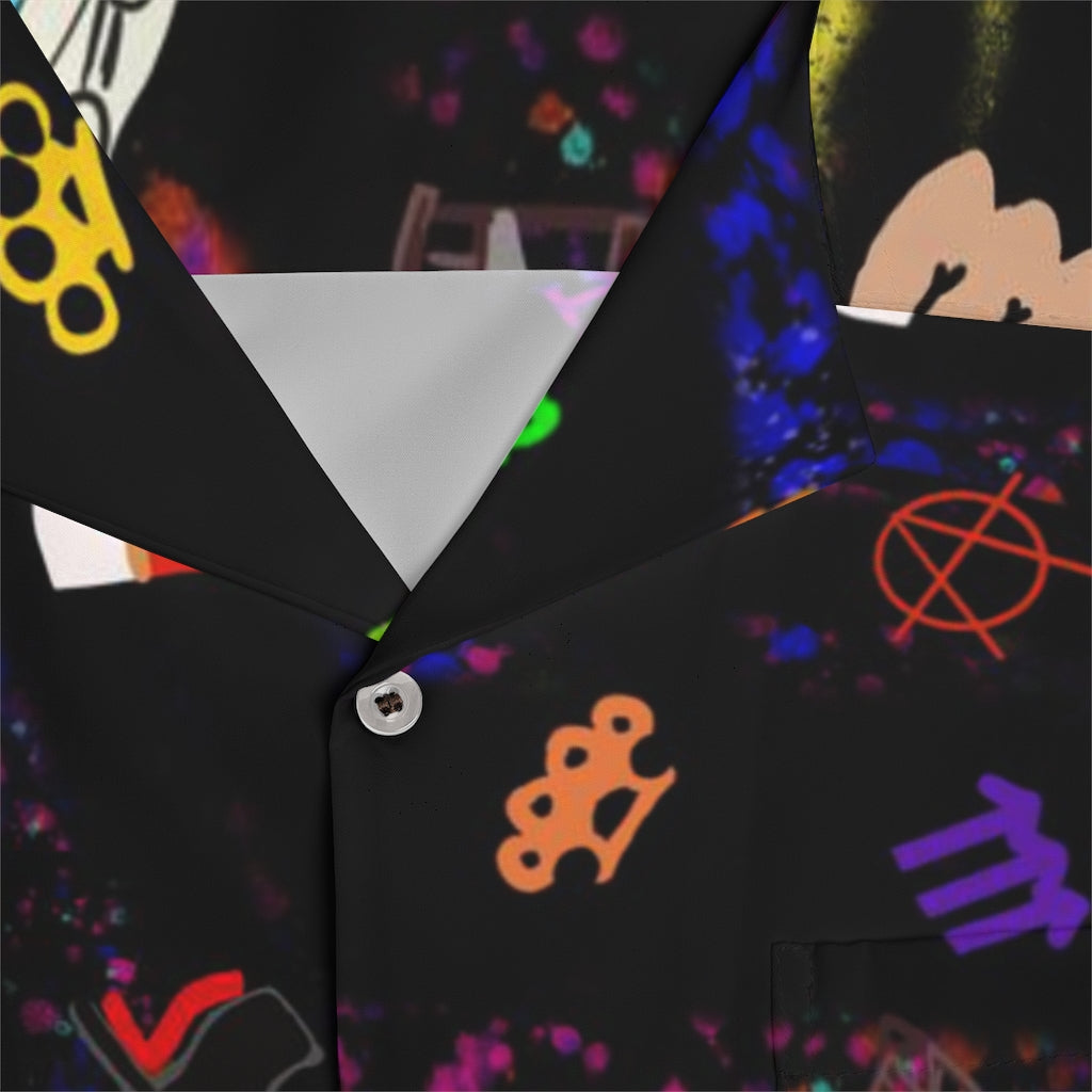 ANTIFAshion Men's Hawaiian Shirt (AOP)