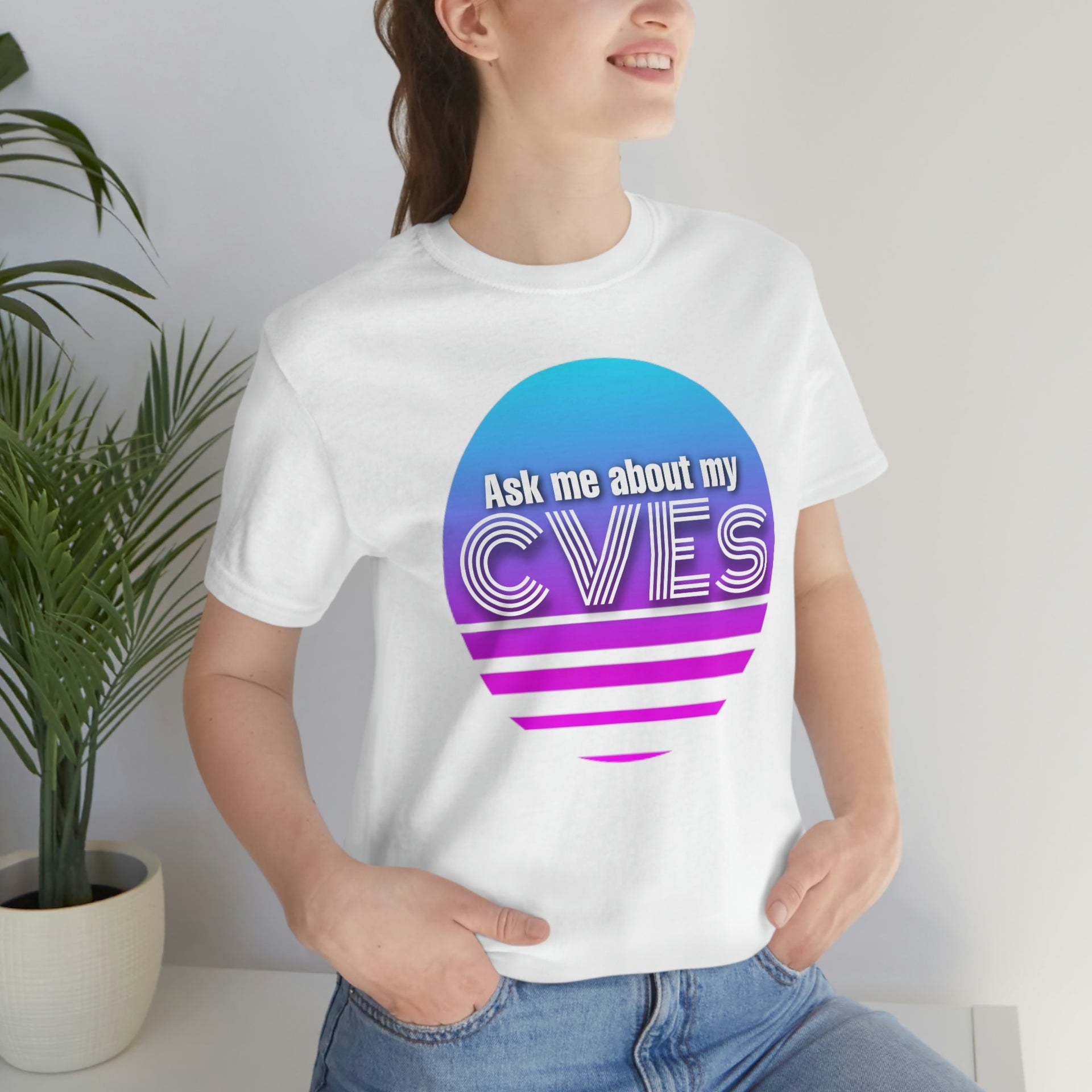 Ask about my CVEs Unisex Tee