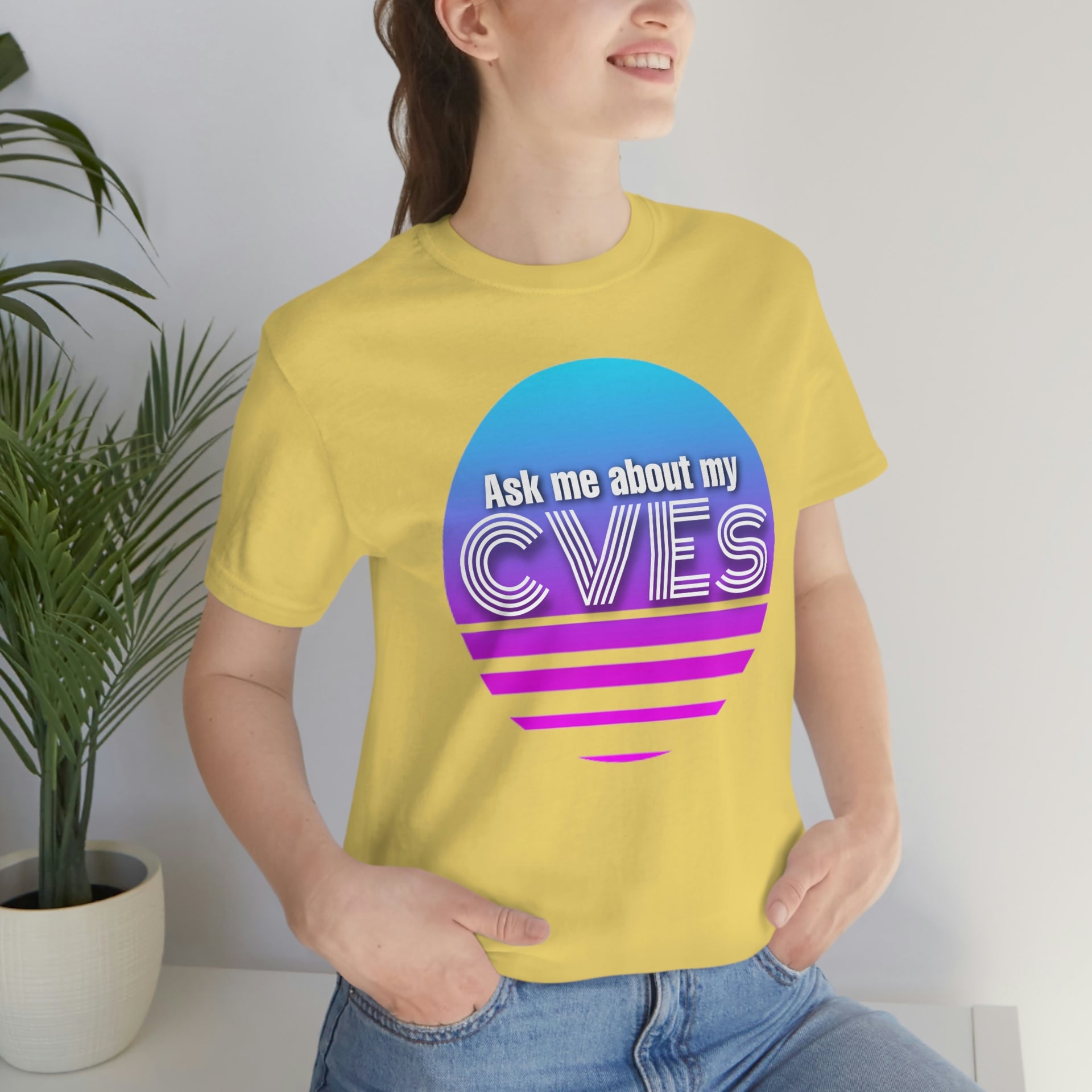 Ask about my CVEs Unisex Tee