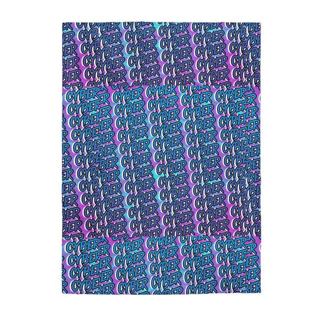 Cyber Velveteen Plush Blanket