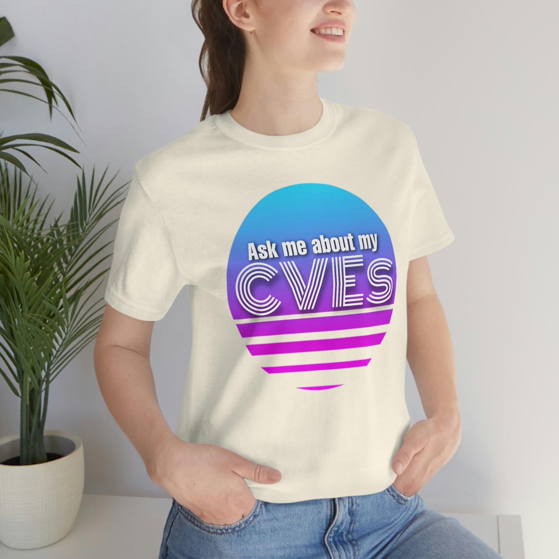 Ask about my CVEs Unisex Tee