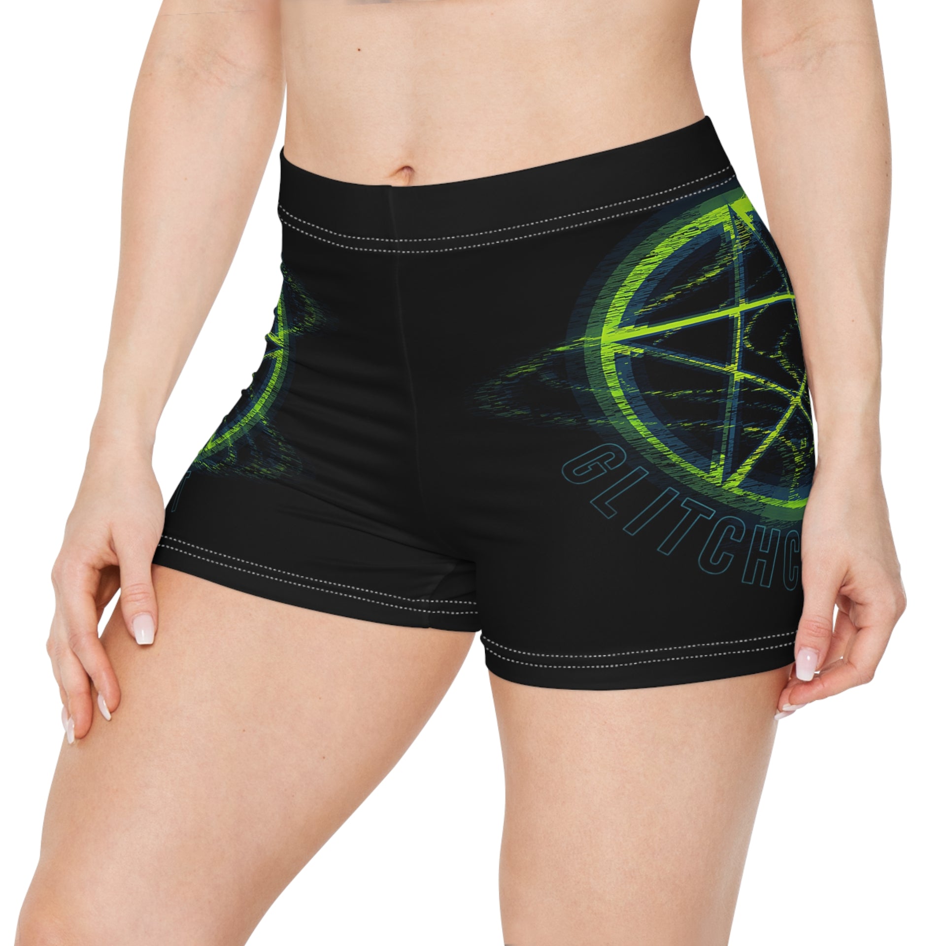 GlitchCraft  Women's Shorts (AOP)