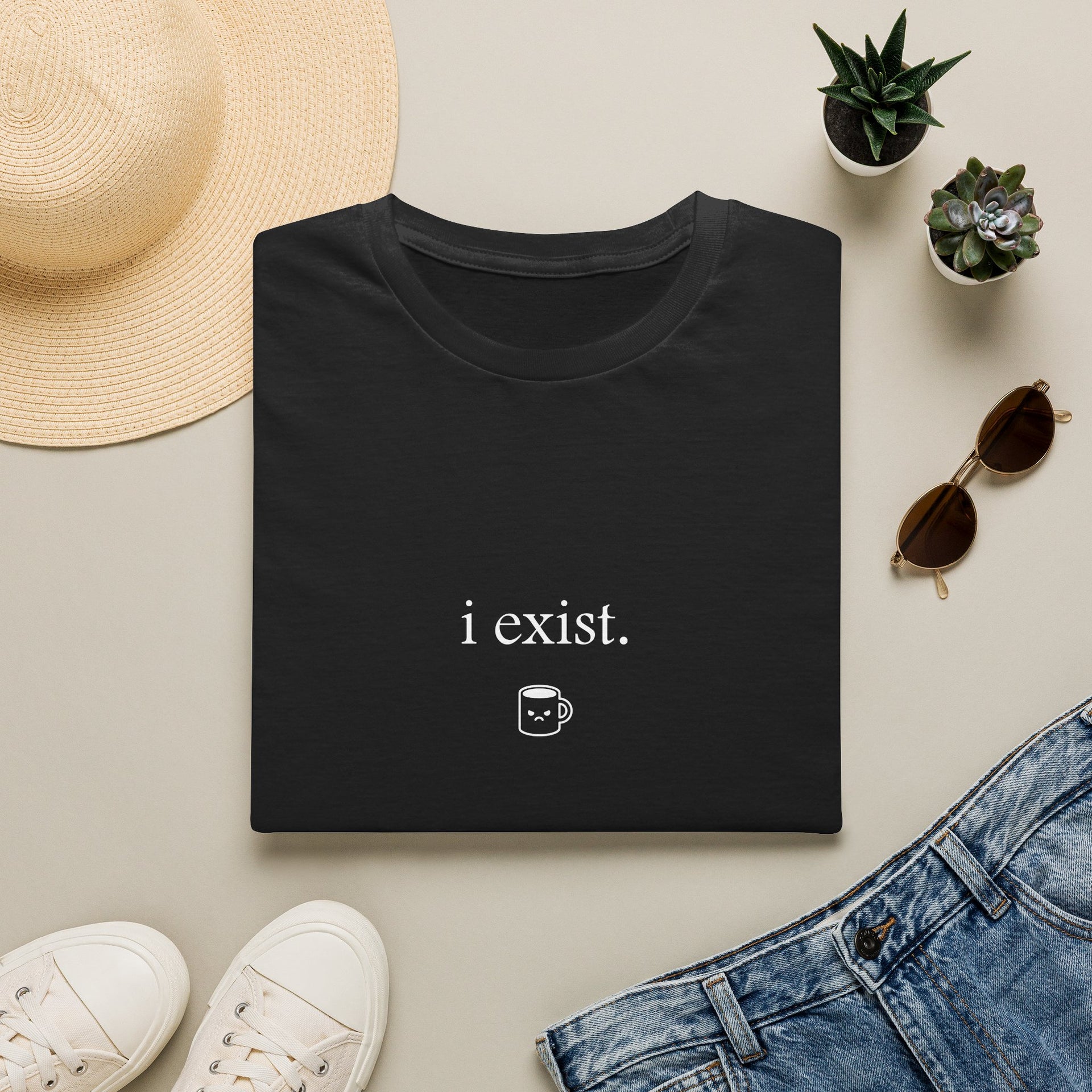 i exist. (Unisex Softstyle Tee)
