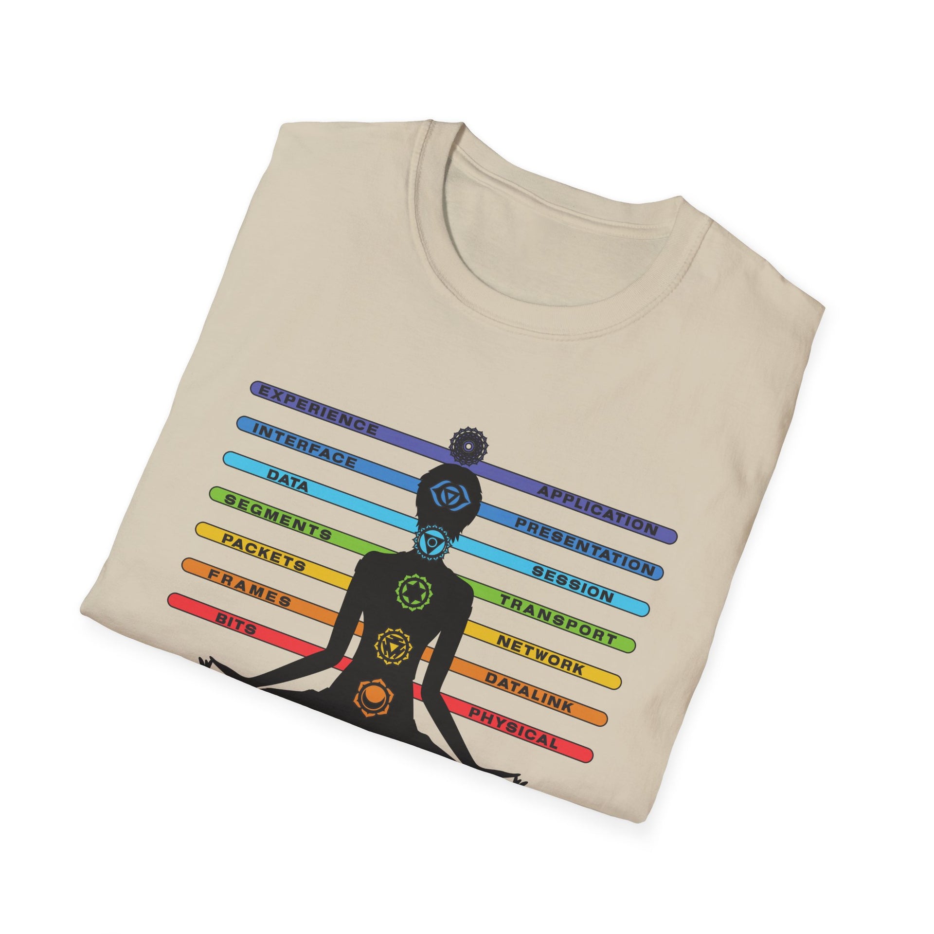 OSI Chakras (Unisex Softstyle T-Shirt)