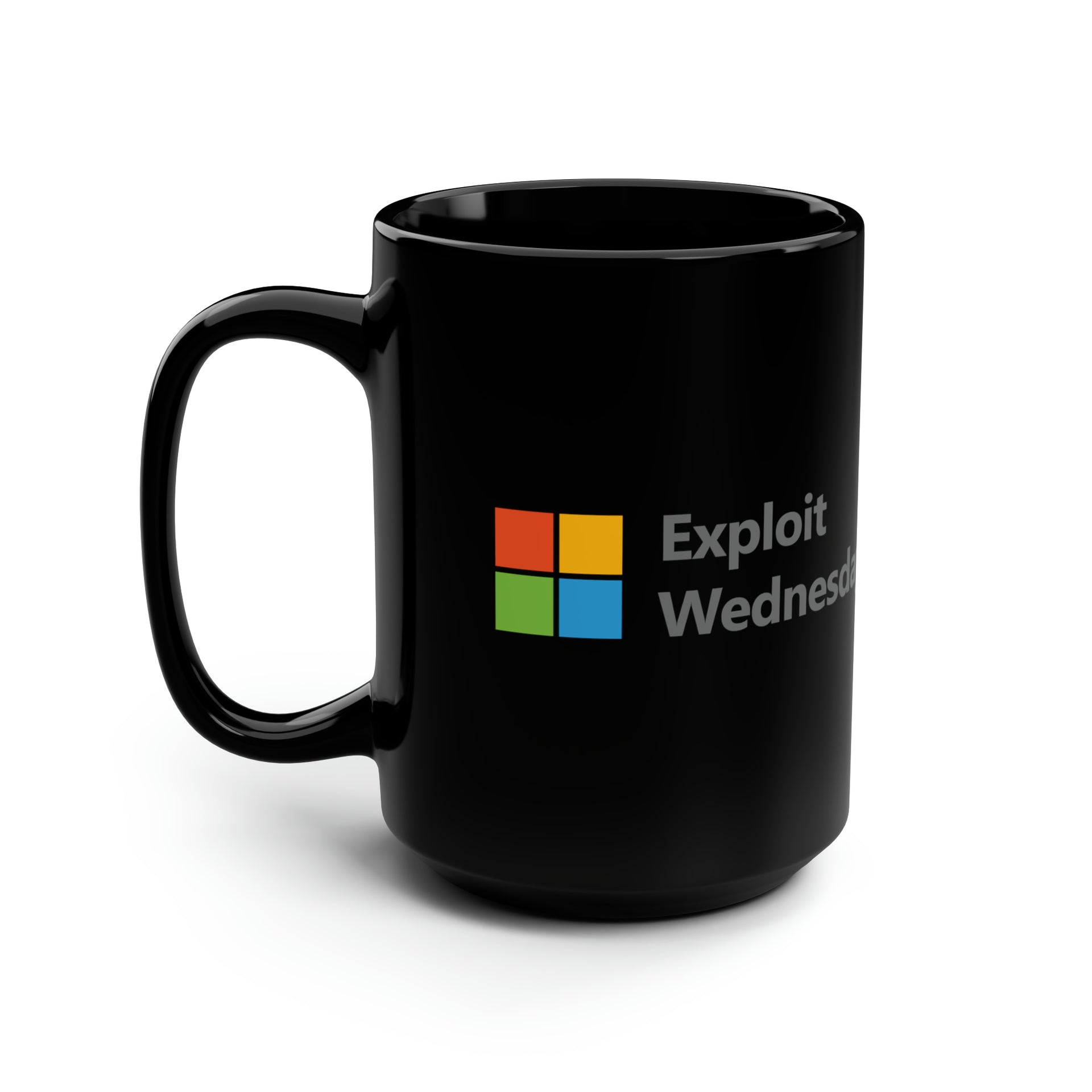 Exploit Wednesday (Black Mug 15oz)