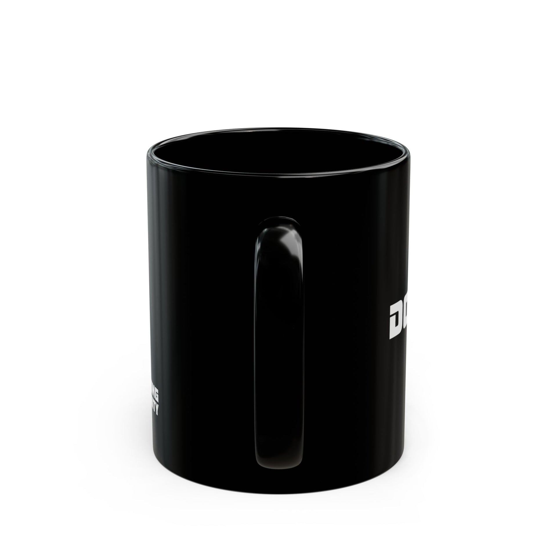 Do Nothing Black Mug (11oz, 15oz)