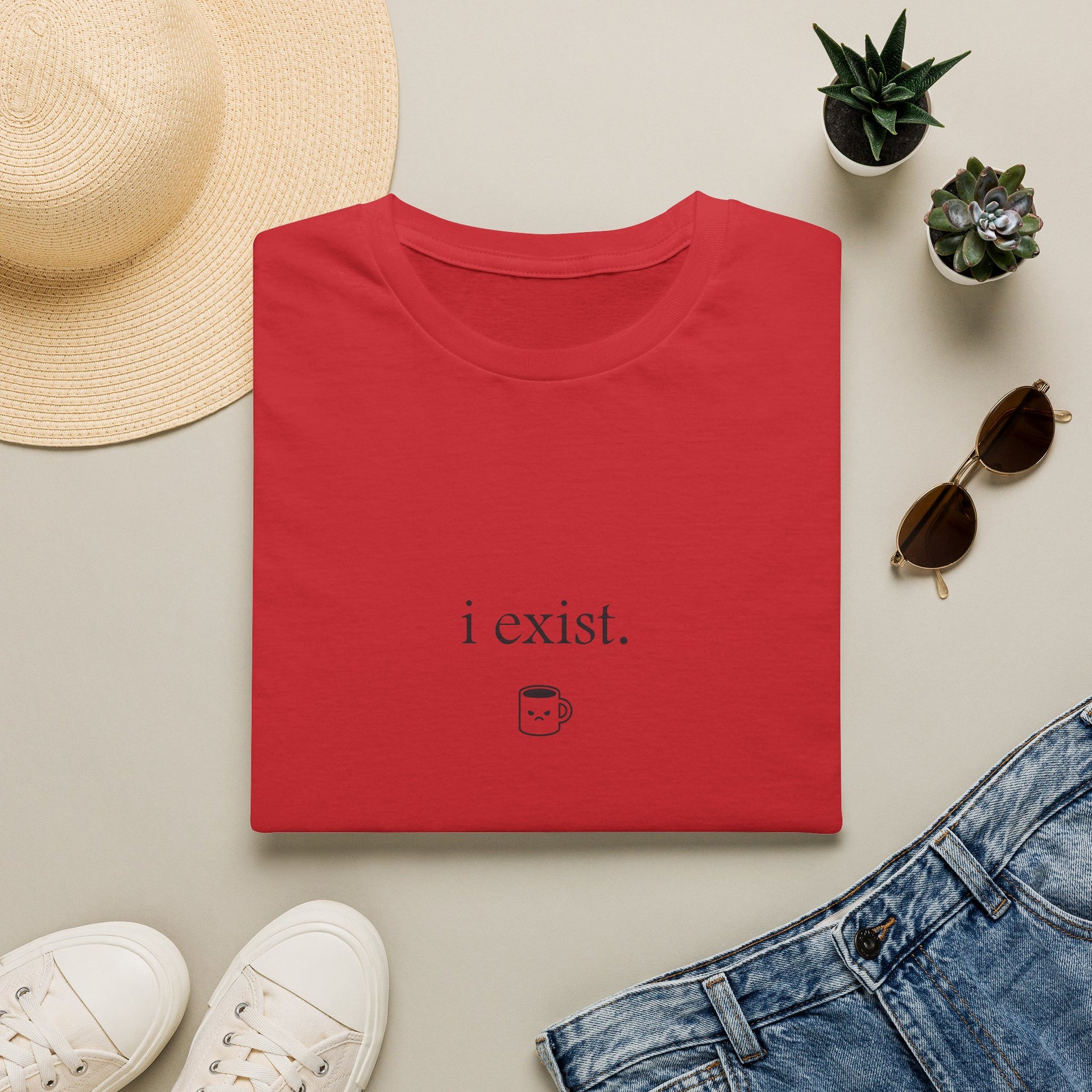 i exist. (Unisex Softstyle Tee)