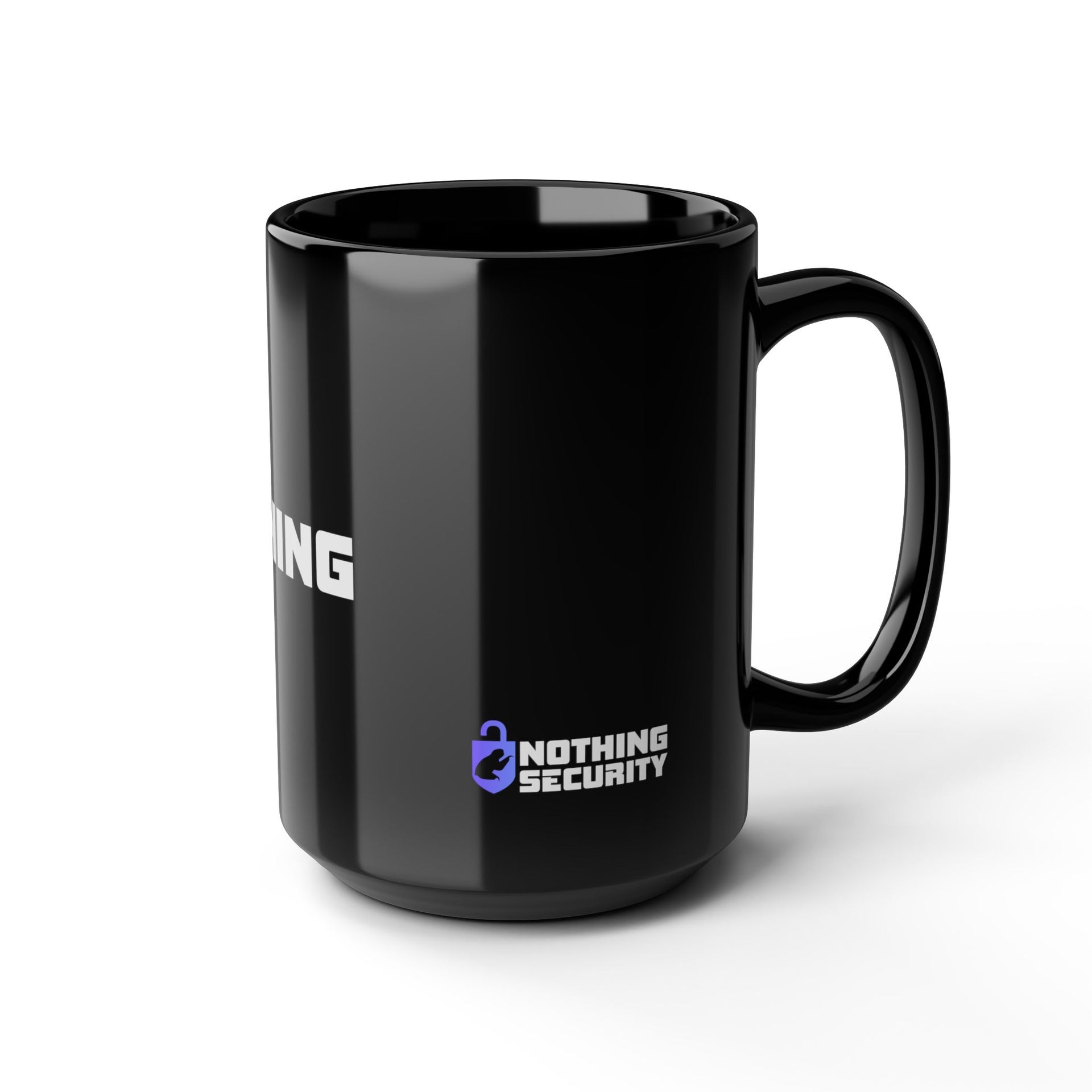 Do Nothing Black Mug (11oz, 15oz)