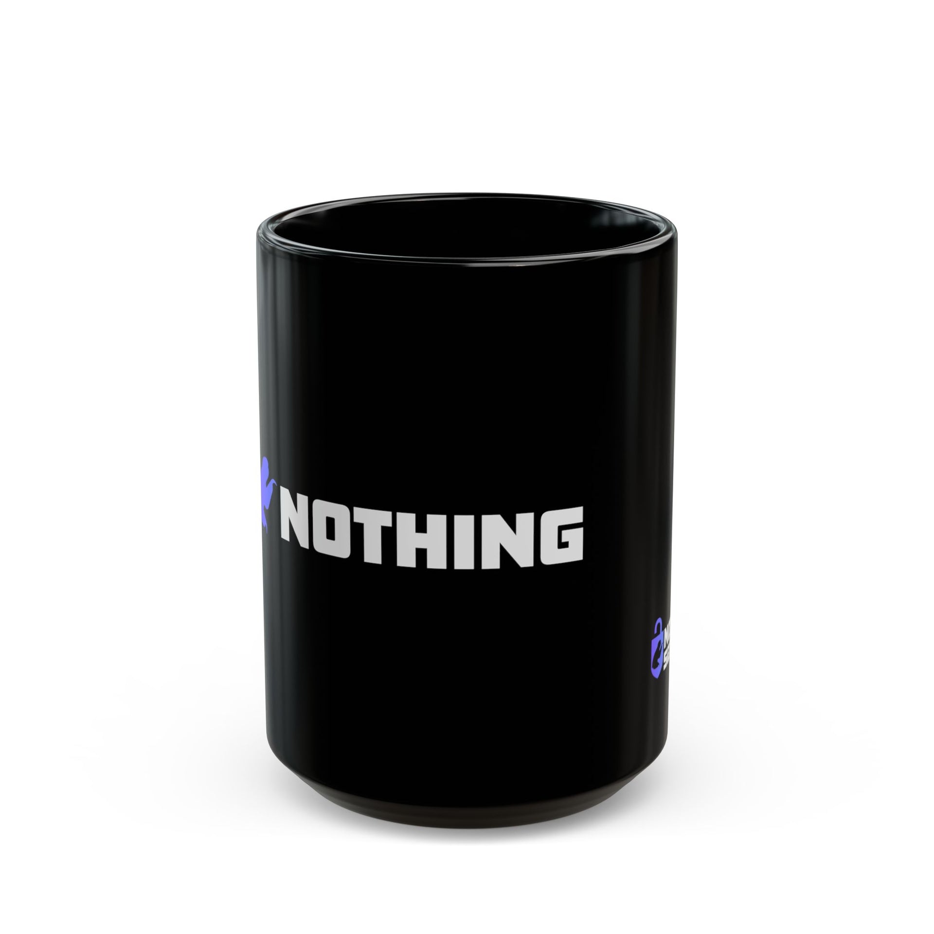 Do Nothing Black Mug (11oz, 15oz)
