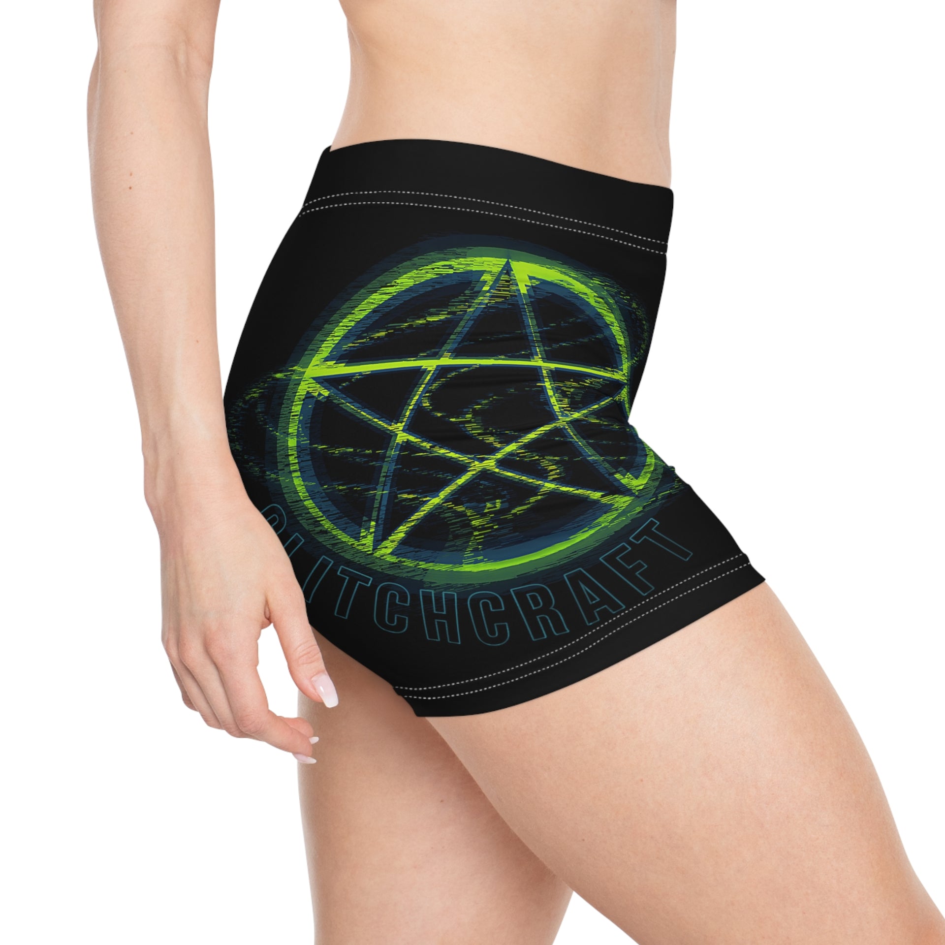 GlitchCraft  Women's Shorts (AOP)