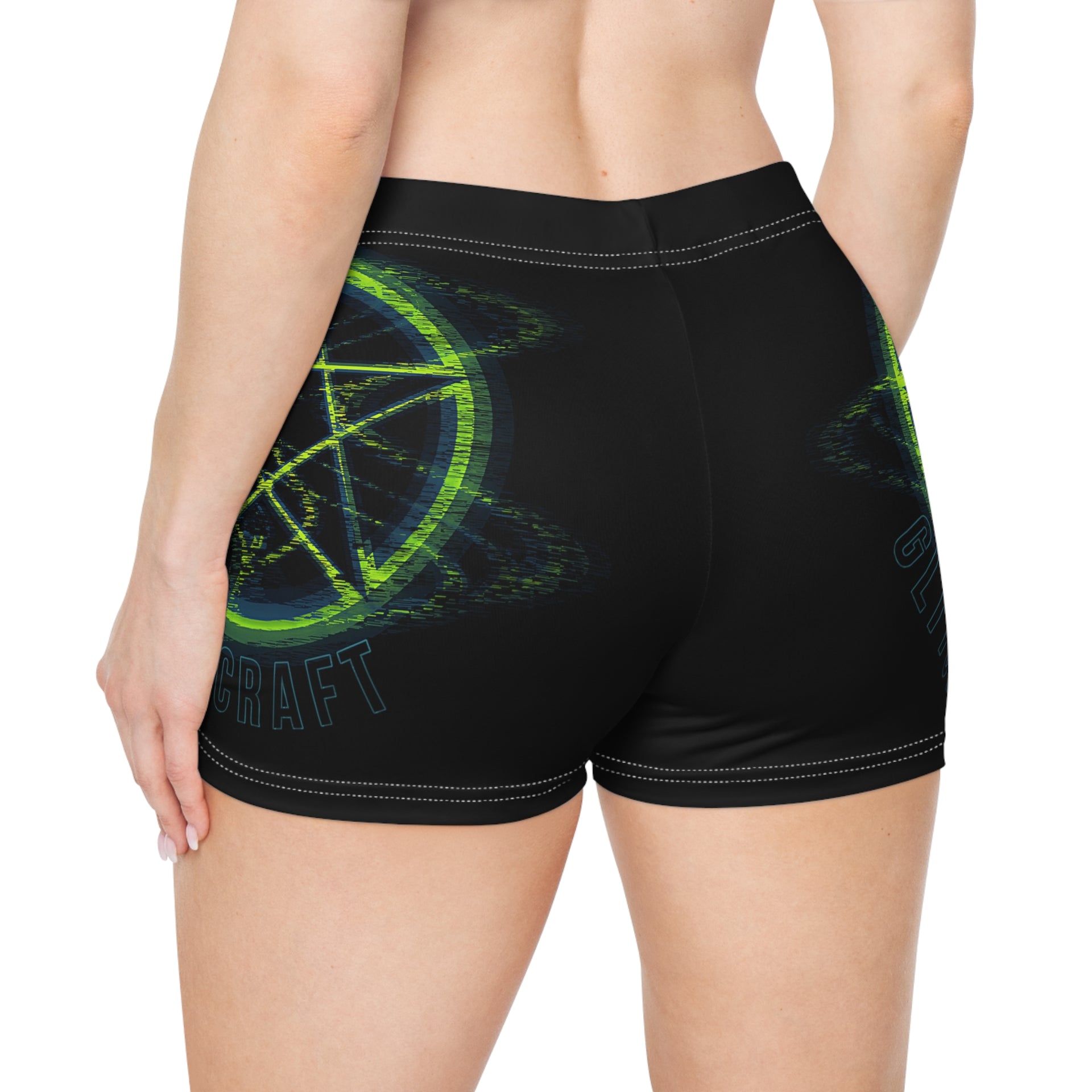 GlitchCraft  Women's Shorts (AOP)