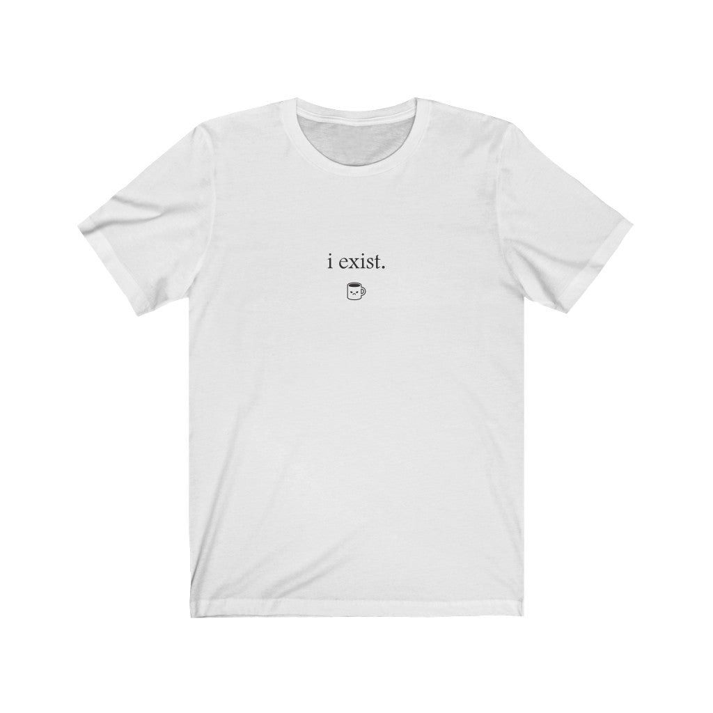 i exist (light colors!) (Unisex Softstyle T-Shirt)