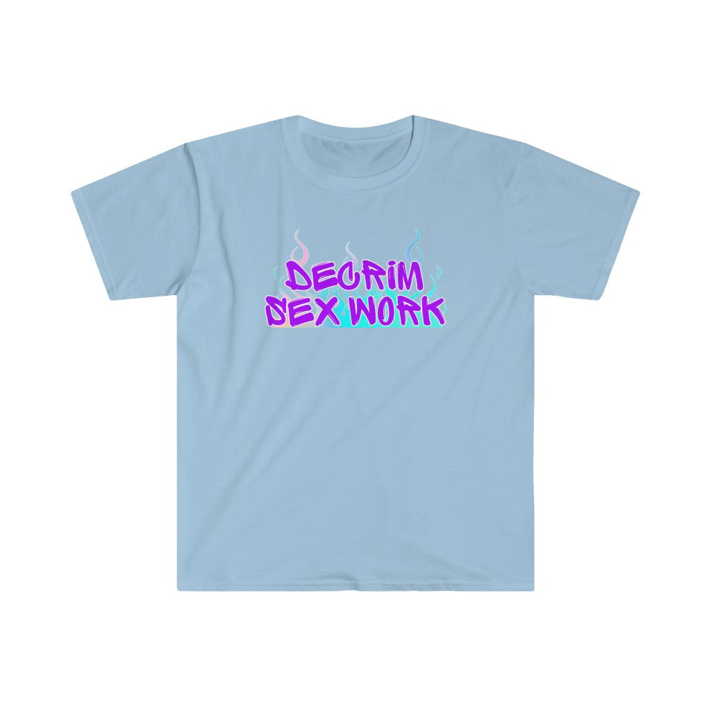 Decrim sex work Genderless Softstyle T-Shirt