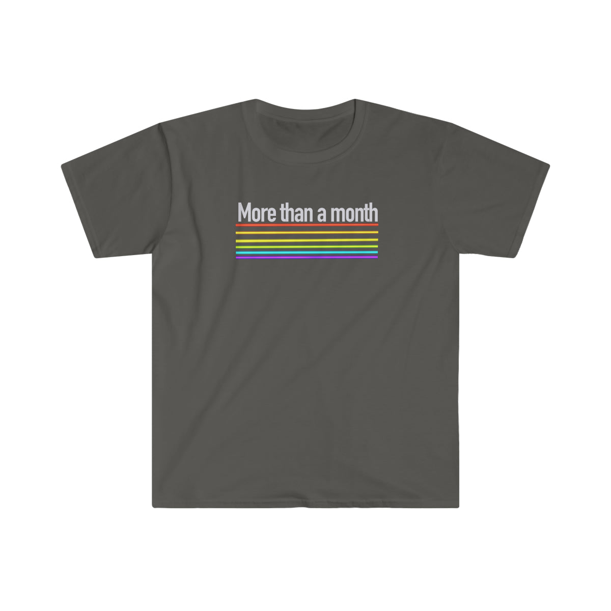Pride is more than a month genderless Softstyle T-Shirt