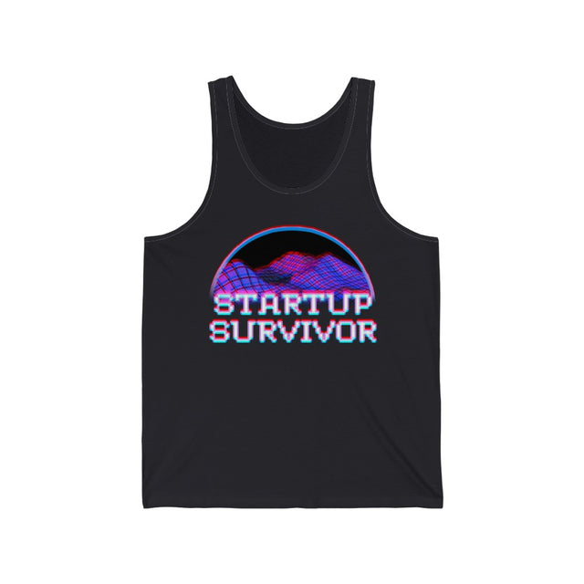 Startup Survivor Unisex Jersey Tank