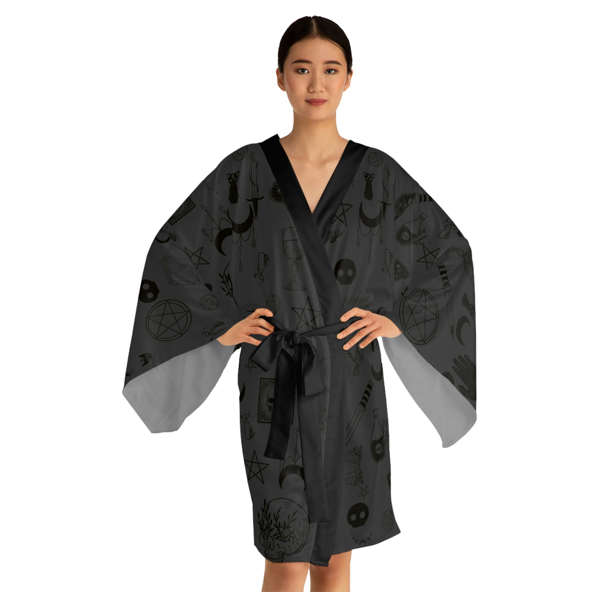 Magick Long Sleeve Kimono Robe